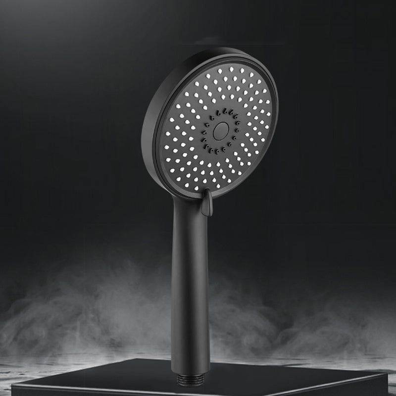 Bathroom Shower Head 3-Jet Massage Wall Mounted Round Shower Head