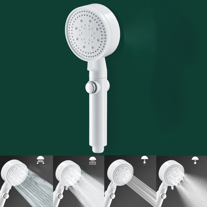 Bathroom Shower Head 3-Jet Massage Wall Mounted Round Shower Head