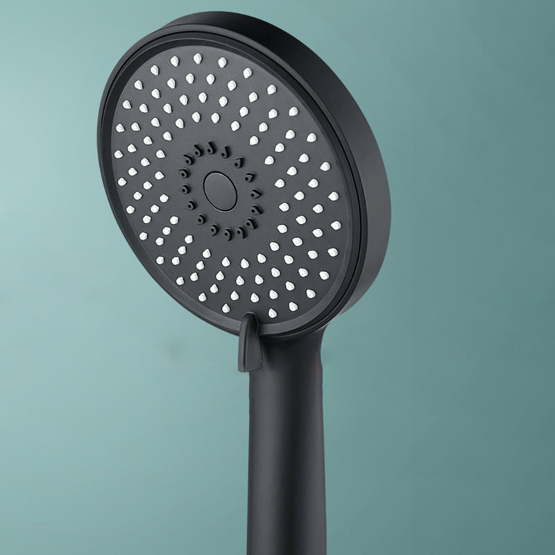 Bathroom Shower Head 3-Jet Massage Wall Mounted Round Shower Head