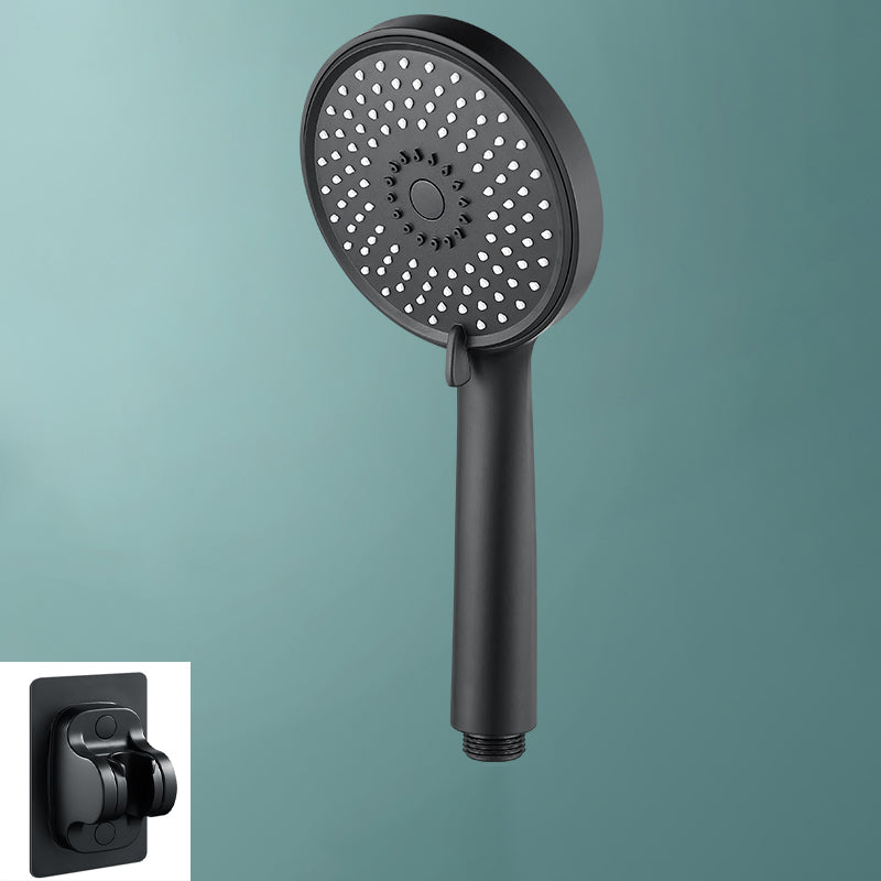 Bathroom Shower Head 3-Jet Massage Wall Mounted Round Shower Head