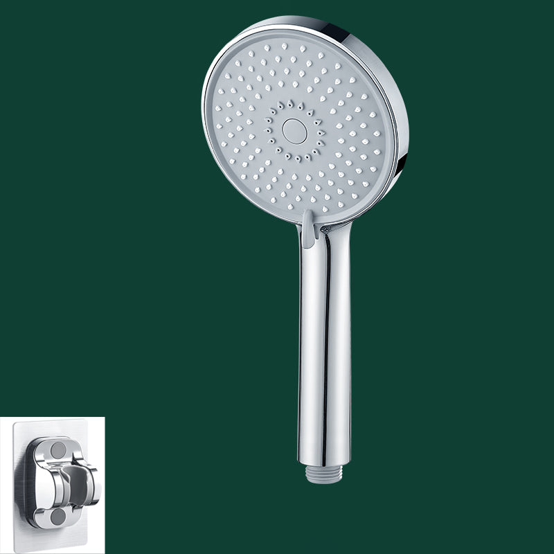 Bathroom Shower Head 3-Jet Massage Wall Mounted Round Shower Head