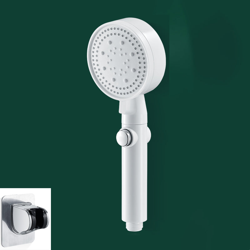 Bathroom Shower Head 3-Jet Massage Wall Mounted Round Shower Head