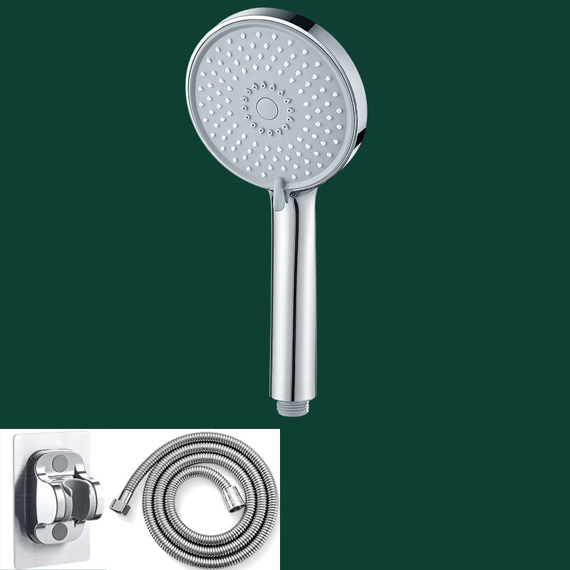 Bathroom Shower Head 3-Jet Massage Wall Mounted Round Shower Head