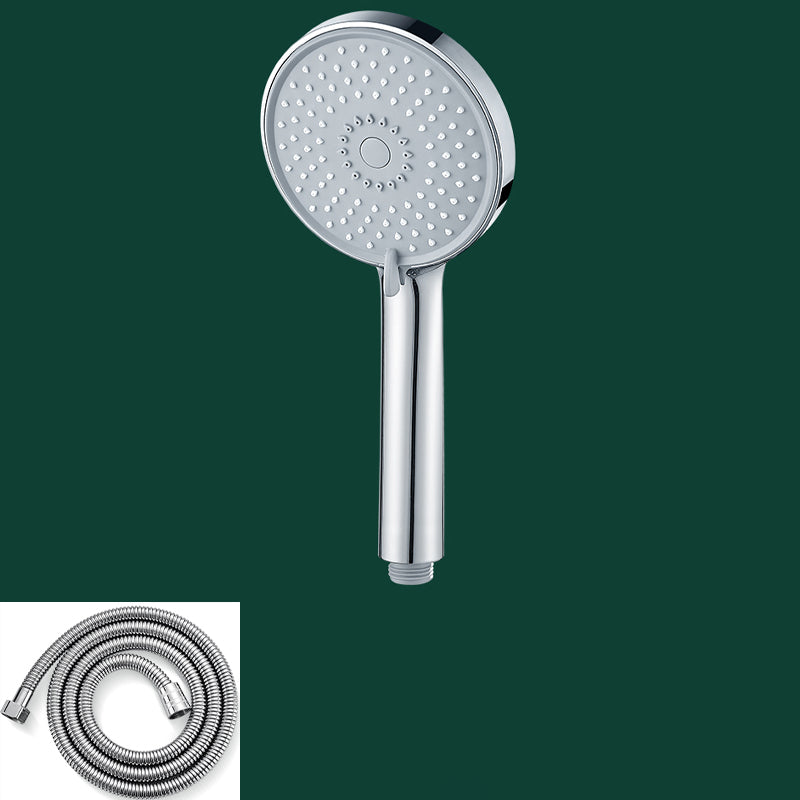 Bathroom Shower Head 3-Jet Massage Wall Mounted Round Shower Head