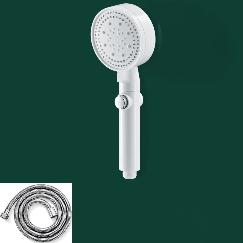 Bathroom Shower Head 3-Jet Massage Wall Mounted Round Shower Head