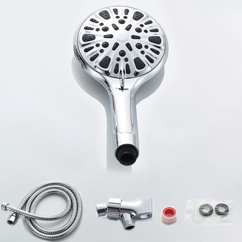 Modern Bathroom Shower Head 9-Jet Round Wall Mounted Shower Head