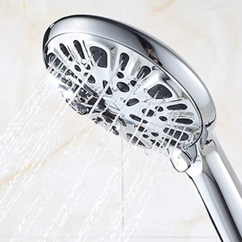 Modern Bathroom Shower Head 9-Jet Round Wall Mounted Shower Head