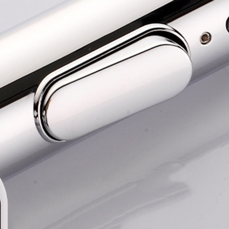 Circular Contemporary Bathroom Faucet Lever Handle Faucet with Single Hole