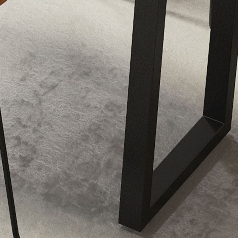 Modern Bar Height Table Solid Wood Top Bistro Bar Table for Living Room