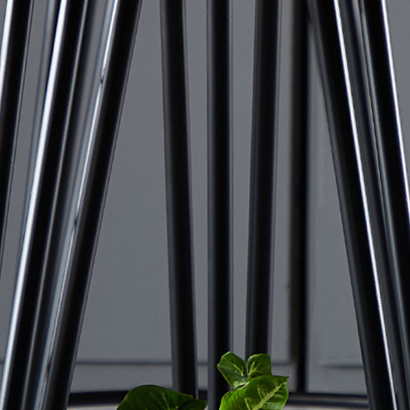 Industrial Style Bar Table Solid Wood Rectangle Pub Table in Brown