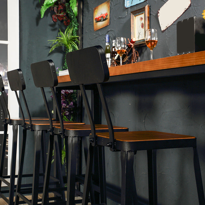 Industrial Bar Stool and Table Set 1/4/5 Pieces Pub Dining Set