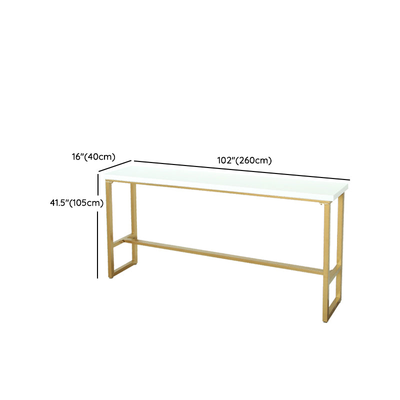 1/3/4 Pieces Pub Dining Set Solid Wood Rectangular Table and Stool Set