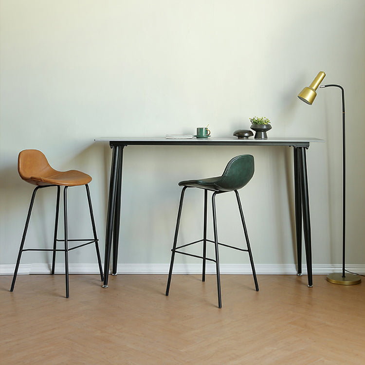 1/2/3/5 Pieces Pub Dining Set Rectangular Table and Stool Set