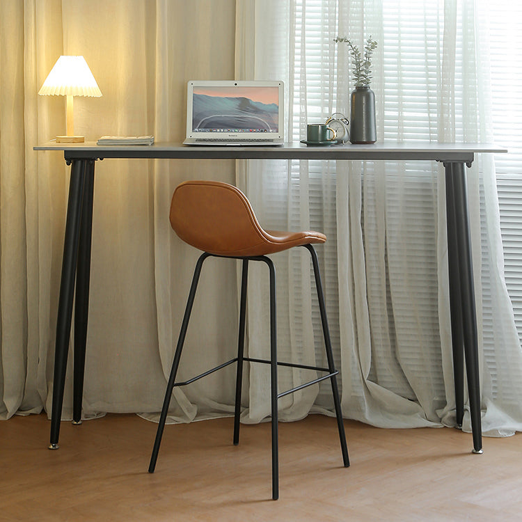 1/2/3/5 Pieces Pub Dining Set Rectangular Table and Stool Set