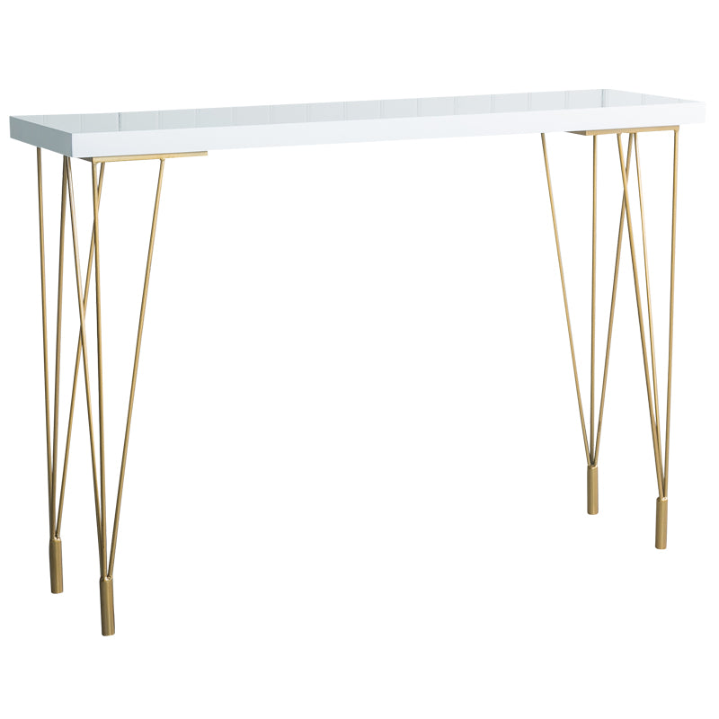 Solid Wood Bar Table Set Glam Rectangle 1/3/5 Pieces Pub Table Set