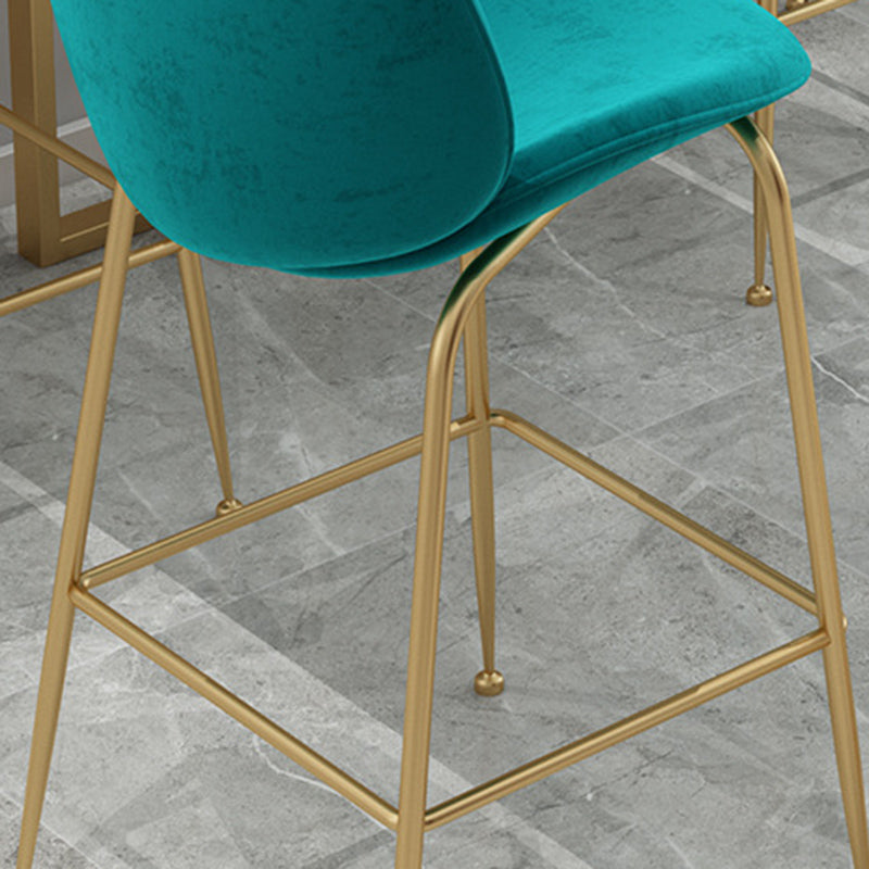 Glam Rectangle Bistro Set 1/5 Pieces Faux Marble Pub Table with Solid Back Stools