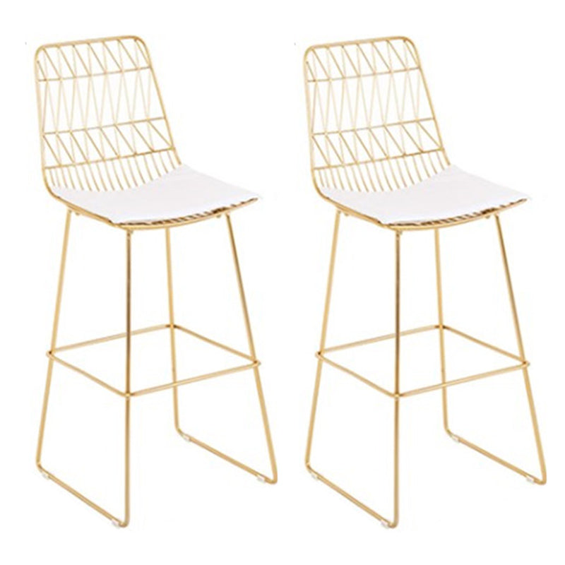 Glam Style Bar Set 1/2/4 Pieces Solid Wood Rectangle Counter Set