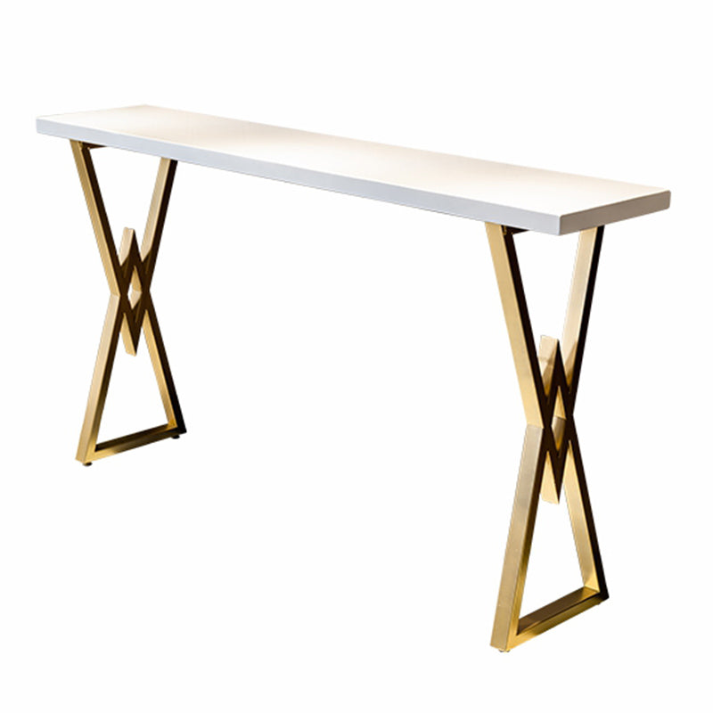 Glam Style Bar Set 1/2/4 Pieces Solid Wood Rectangle Counter Set