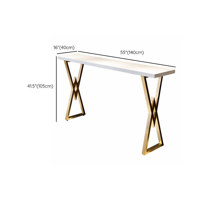 Glam Style Bar Set 1/2/4 Pieces Solid Wood Rectangle Counter Set