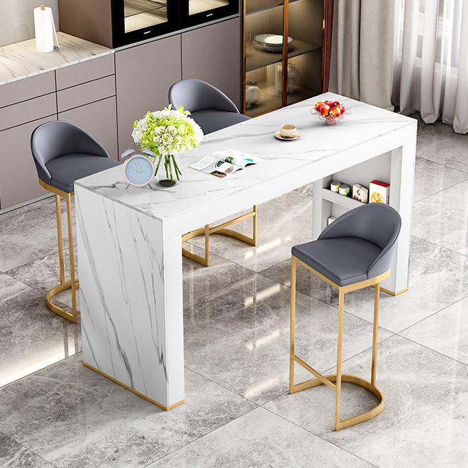 Contemporary Counter Height Set 1/3/4/5 Pieces Pub Table Set