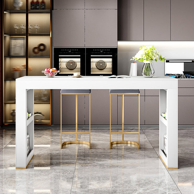 Contemporary Counter Height Set 1/3/4/5 Pieces Pub Table Set