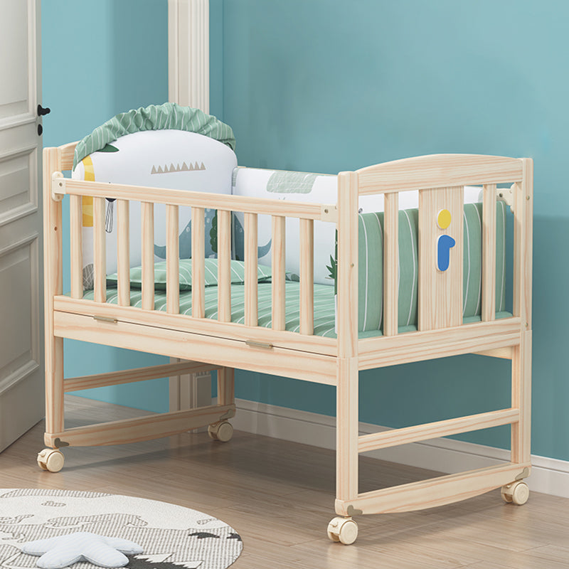 Modern Kids Bed Mattress Included Detachable Guardrails Toddler Bed