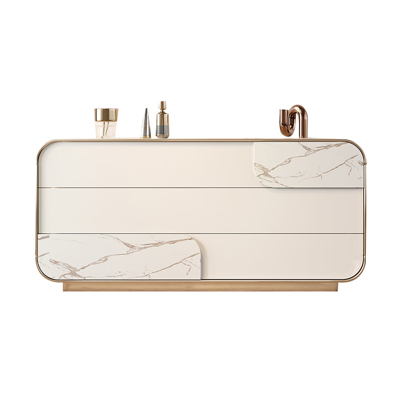 15.6-inch W Storage Chest Dresser Contemporary Solid Wood Dresser