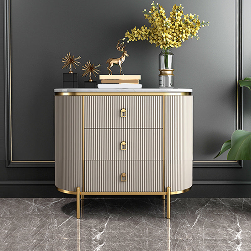 Classic Glam Storage Chest Stone Storage Chest Dresser with 3/4/5 Drawers