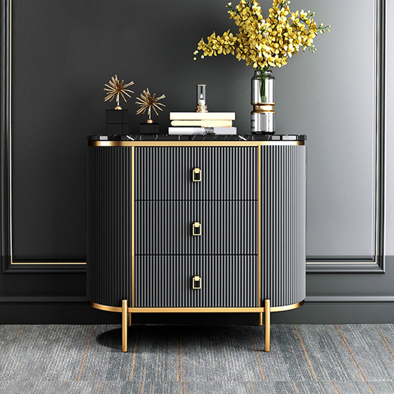 Classic Glam Storage Chest Stone Storage Chest Dresser with 3/4/5 Drawers