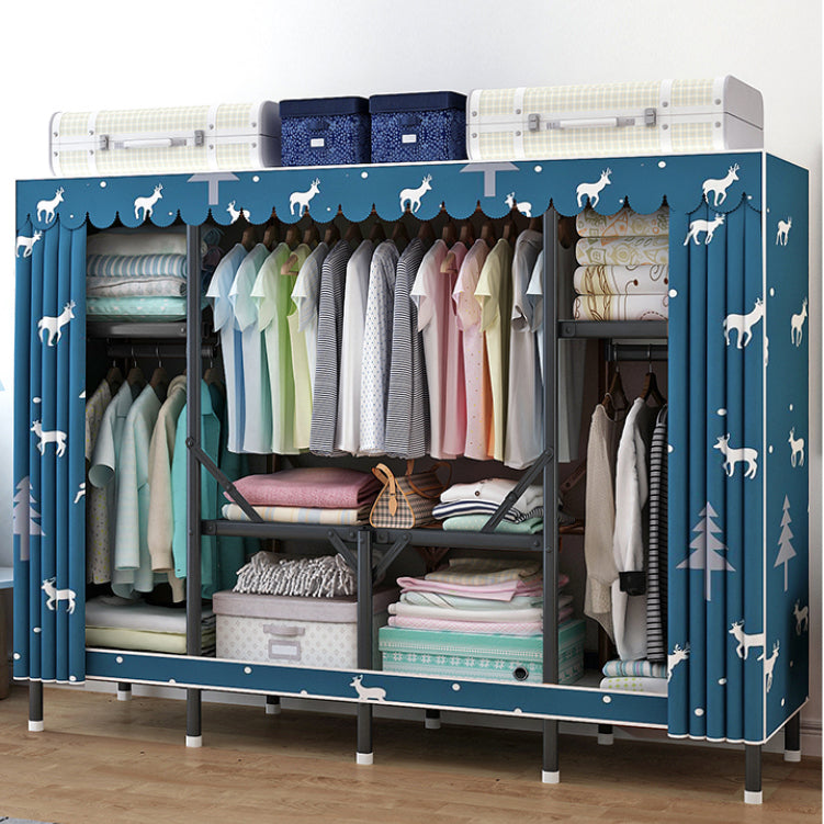 Matte Finish Cabinet for Home Modern Storage Cabinet with Sliding Doors