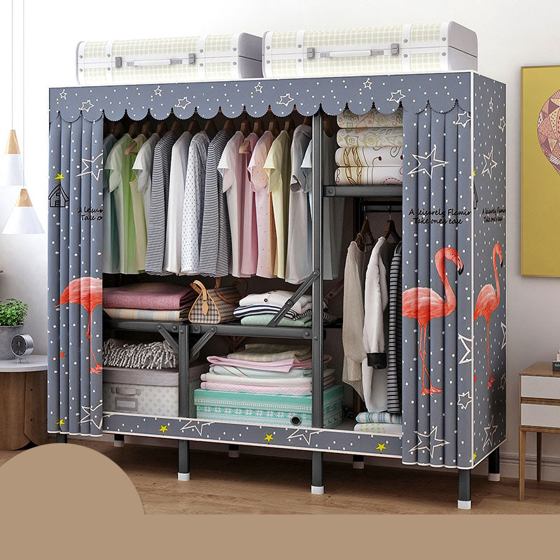 Matte Finish Cabinet for Home Modern Storage Cabinet with Sliding Doors