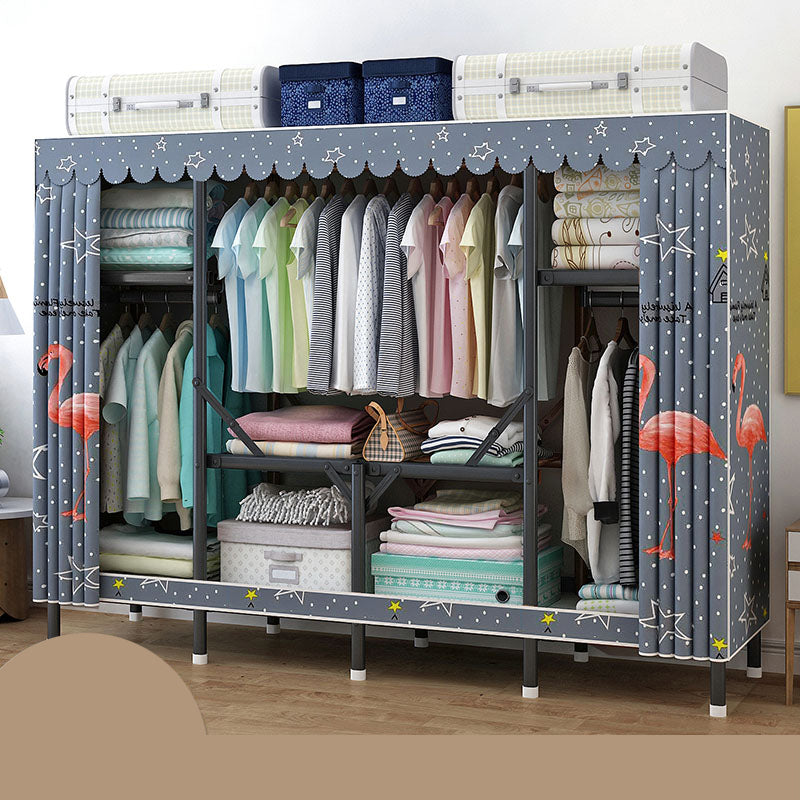 Matte Finish Cabinet for Home Modern Storage Cabinet with Sliding Doors