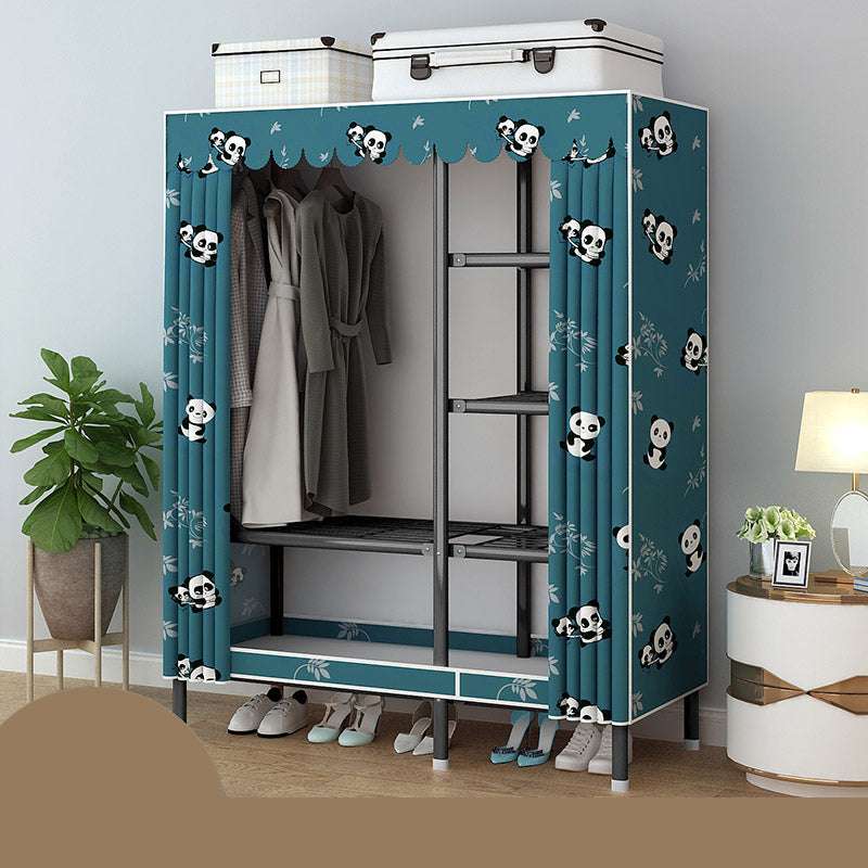 Matte Finish Cabinet for Home Modern Storage Cabinet with Sliding Doors