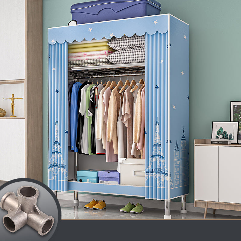 Contemporary Indoor Cabinet Matte Finish Wardrobe for Bedroom