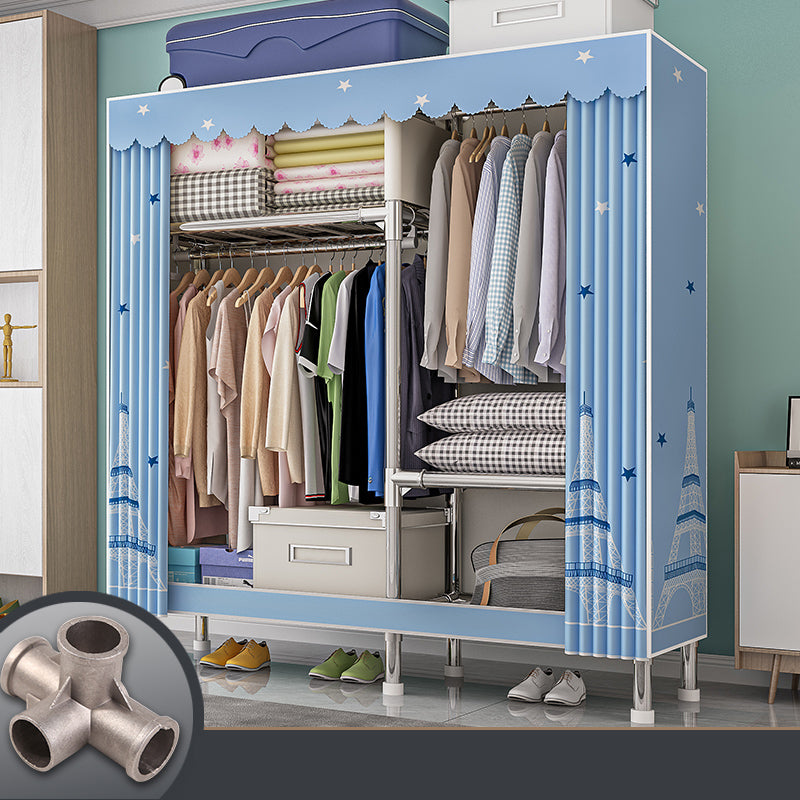 Contemporary Indoor Cabinet Matte Finish Wardrobe for Bedroom