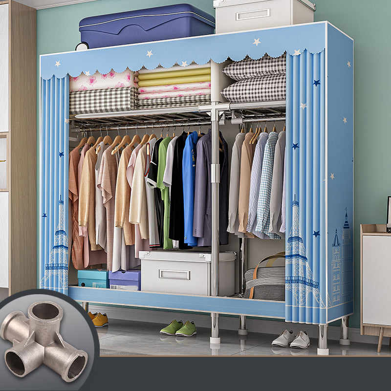 Contemporary Indoor Cabinet Matte Finish Wardrobe for Bedroom