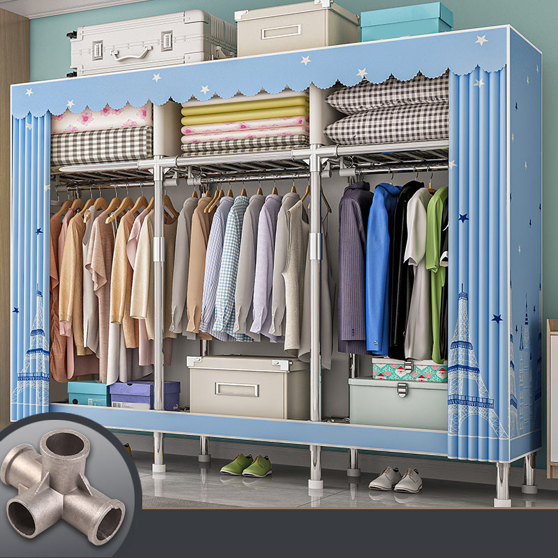 Contemporary Indoor Cabinet Matte Finish Wardrobe for Bedroom