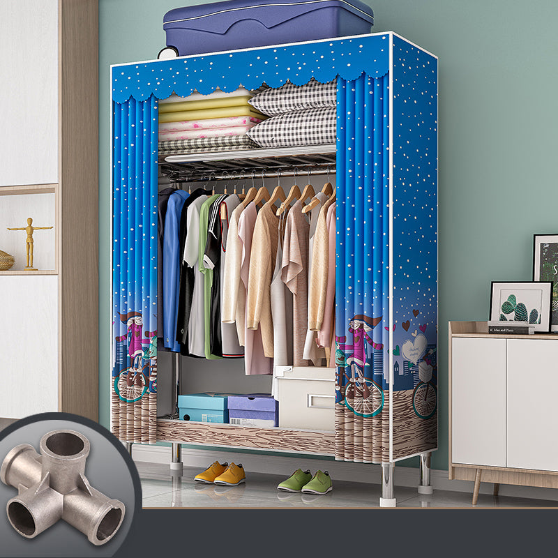 Contemporary Indoor Cabinet Matte Finish Wardrobe for Bedroom