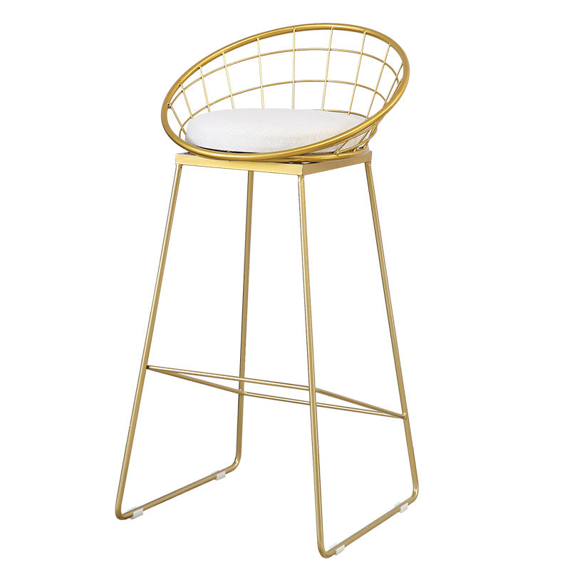 Faux Marble Rectangle Bistro Set Glam Style 1/3 Pieces Bar Height Bar Set