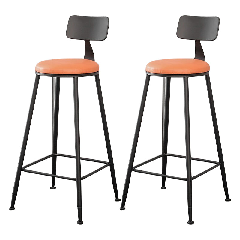 Modern Bar Table Set 1/2/3 Pieces Stone Rectangle Bar Set with Upholstered Stools