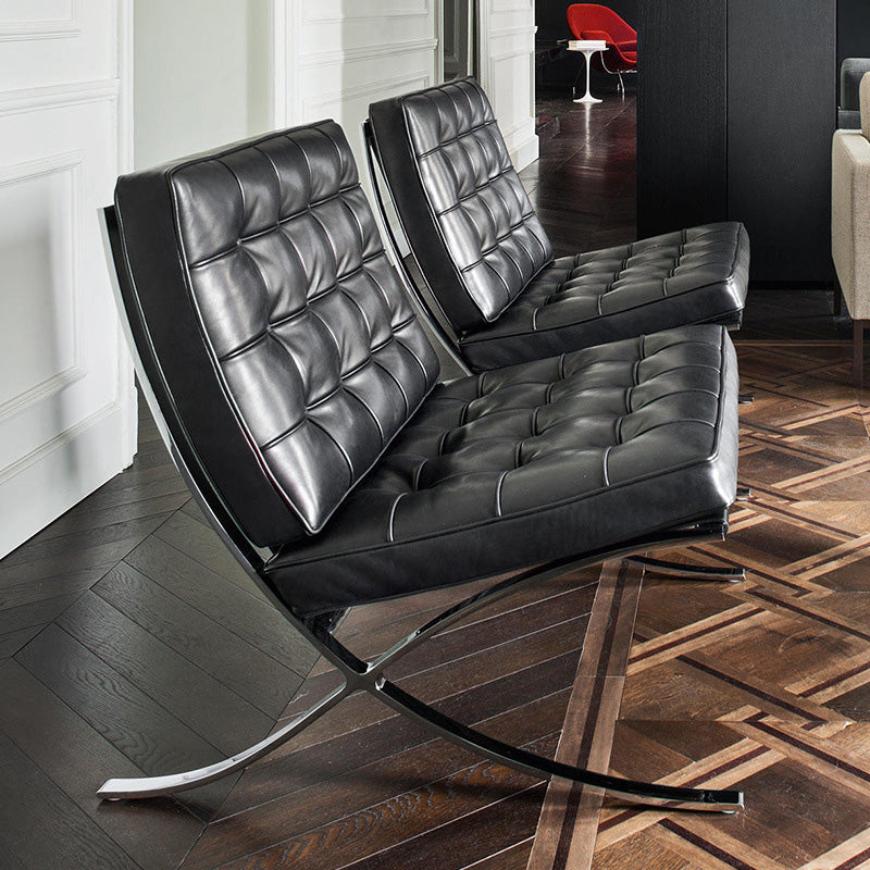 Armless Leather Sofa 30.70 " DTufted Sofa for Living Room with Metal Legs