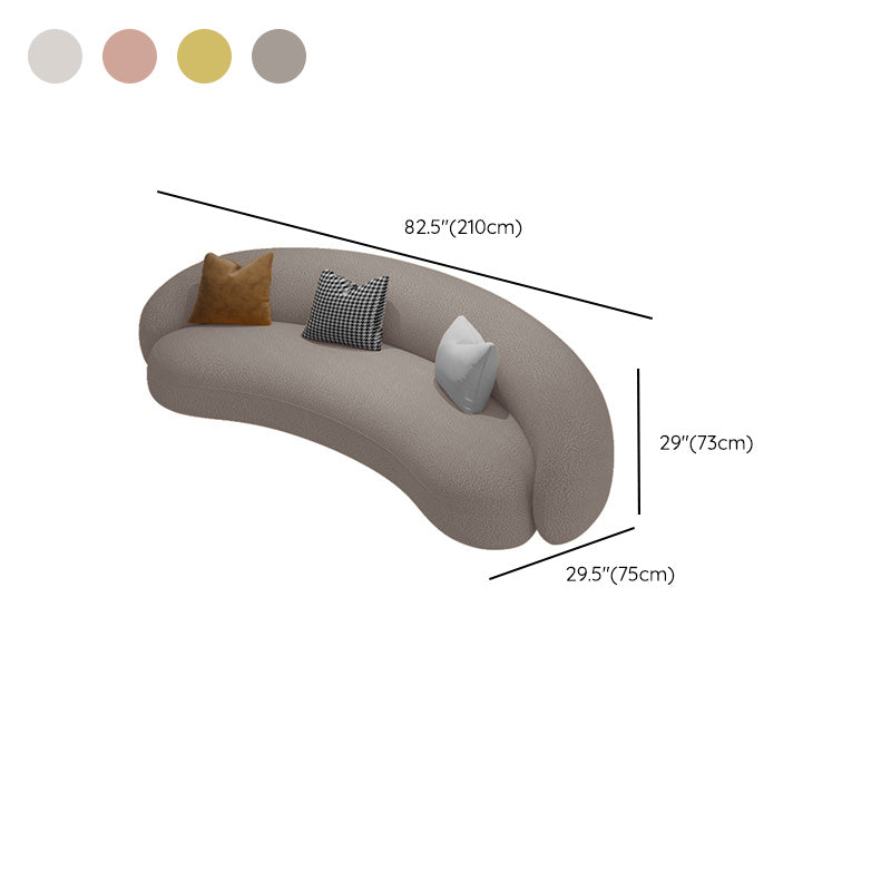 Tuxedo Arm Sofa with Pillows Cushions Standard Seating for Living Room