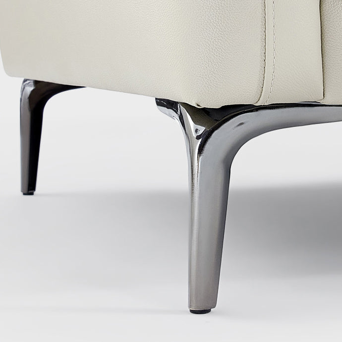 34"H Mission Craftsman Sectional Sofa Genuine Leather Sleeper Sectional