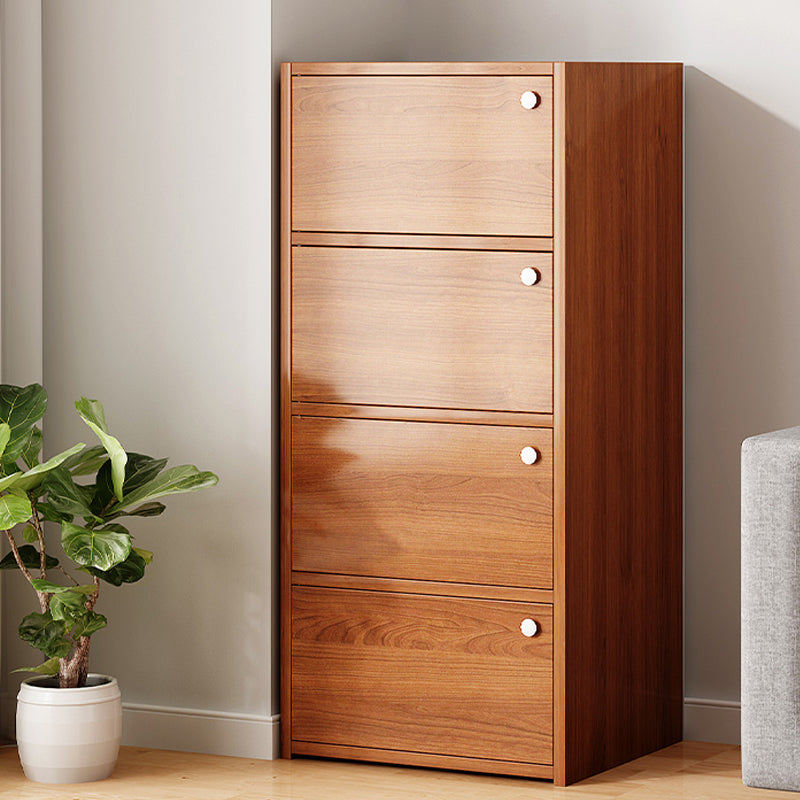 Modern Knobs Handle Storage Cabinet Solid Wood Standard Cabinet