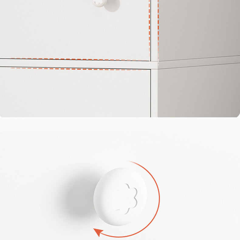 Knobs Handle Storage Cabinet Wood Standard Cabinet with Drawer