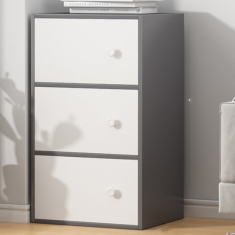 Knobs Handle Storage Cabinet Wood Standard Cabinet with Drawer