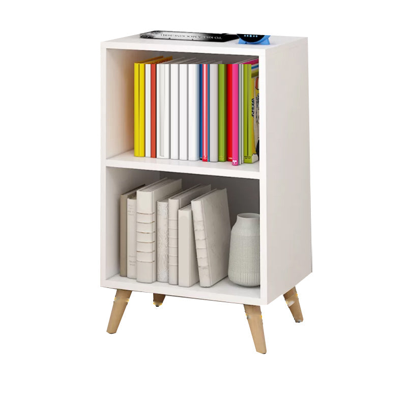 Simple Side Cabinet with Doors Modern Faux Wood Accent Cabinet
