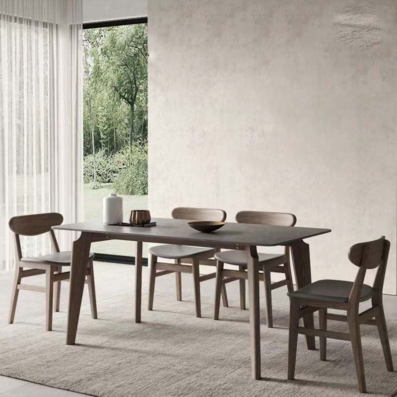 Modern Dining Sintered Stone Table Dining Rectangle Table for Home Use