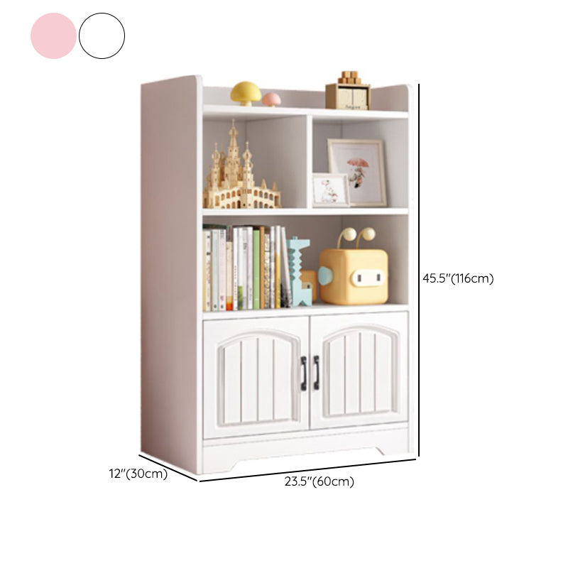 Urban Vertical Shelf Bookcase Engineered Wood Book Shelf for Study Room