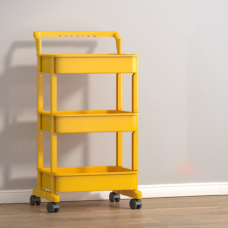 Scandinavian Plastic Bookcase Standard Open Back Bookshelf with Shelves